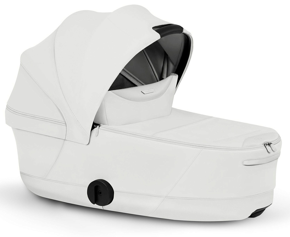 Коляска Cybex Priam V Matt Black Style Collection 2 в 1 Off White