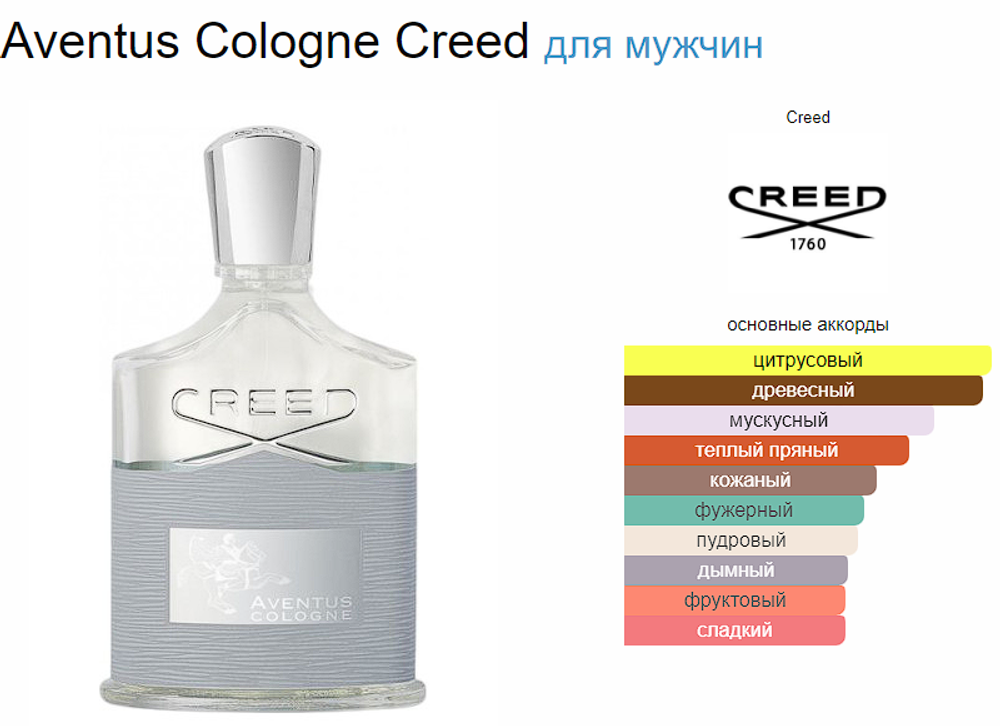 Creed Aventus Cologne