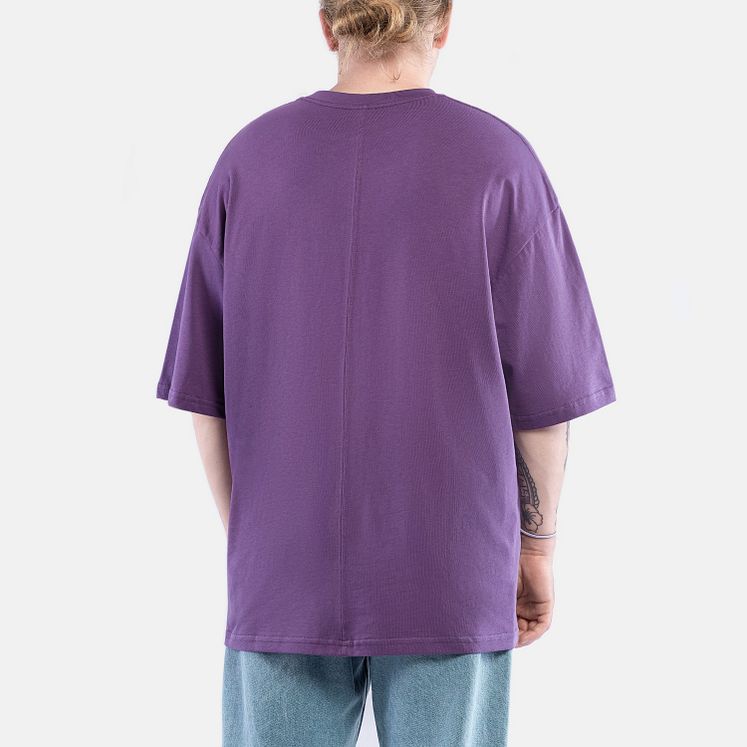 Футболка HAIDED BLANK, фиолетовый