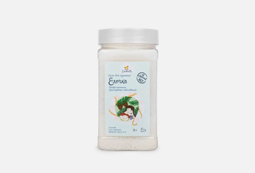 Детская соль СпивакЪ для купания Ёлочка 450 г