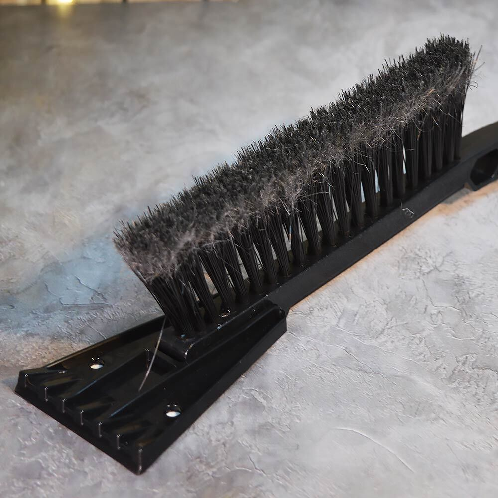 Щетка для снега со съемным скребком, 45см cyber black "Techno"