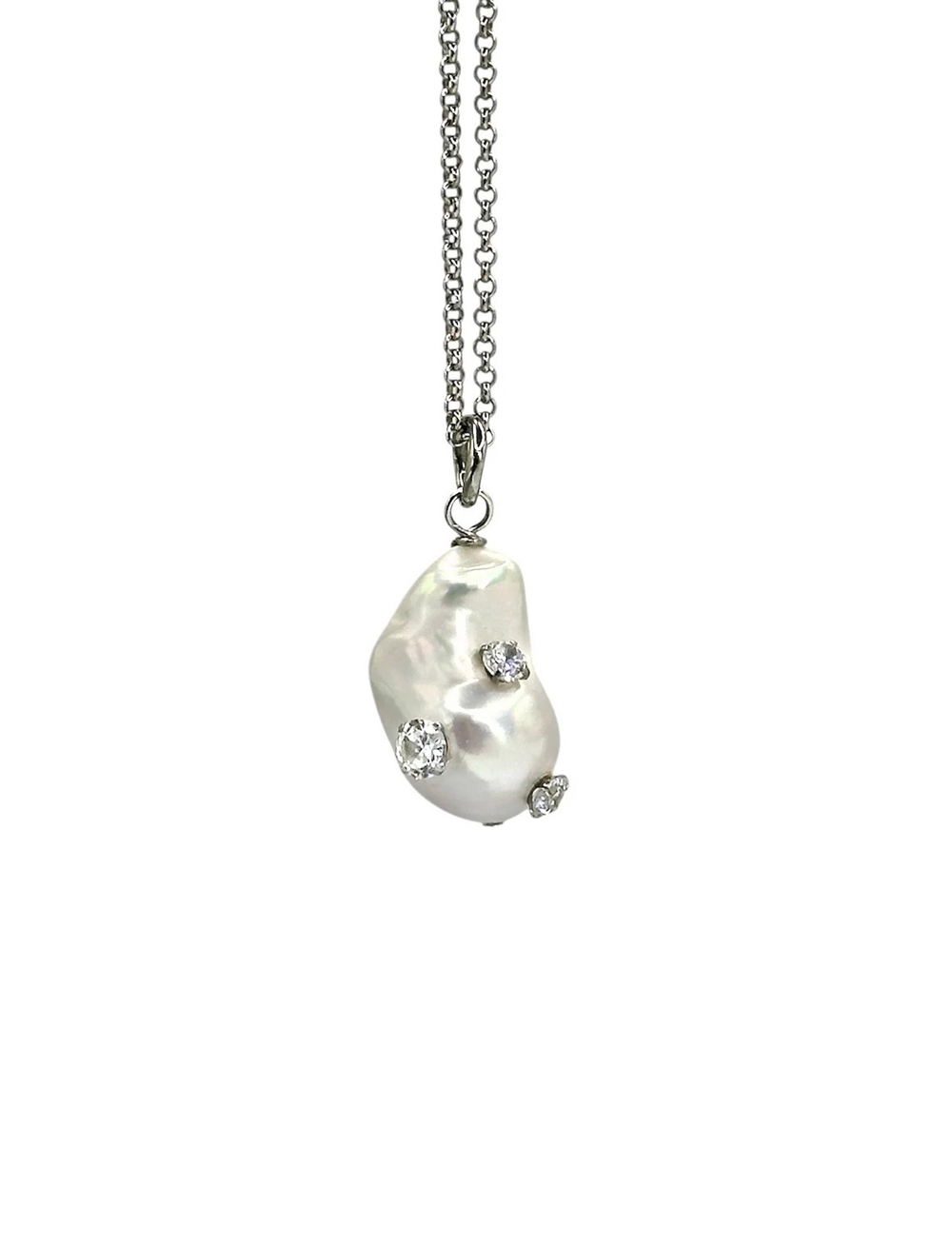 NNEO PEARLLY Кулон Шайн жемчуг с кристаллами
