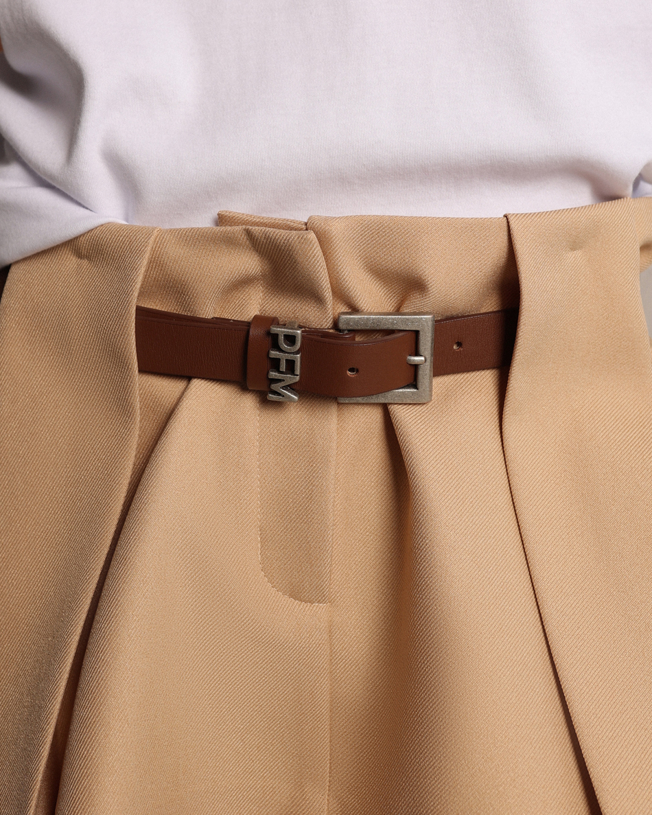 Юбка мини со складками