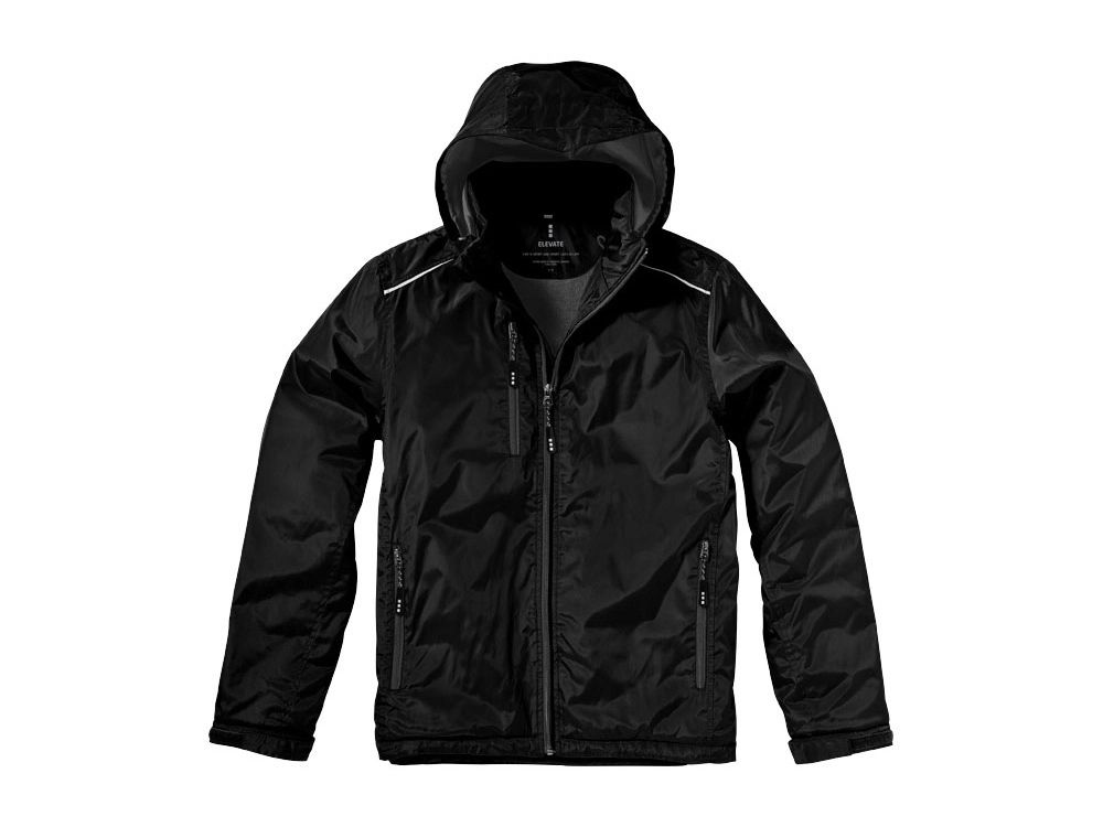 Флисовая куртка Smithers, 100% полиэстера, 125 г/м, цвет черный, размер M