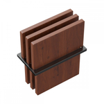 Встраиваемая сушка для посуды DRY-02-GM нерж.сталь/вороненая сталь (без вставок)