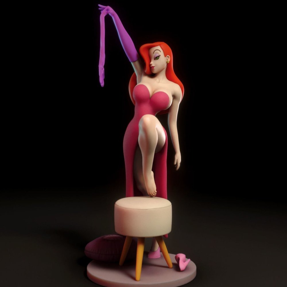 Джессика Рэббит Кто подставил кролика Роджера Фигурка NSFW Jessica Rabbit Who Framed Roger Rabbit?