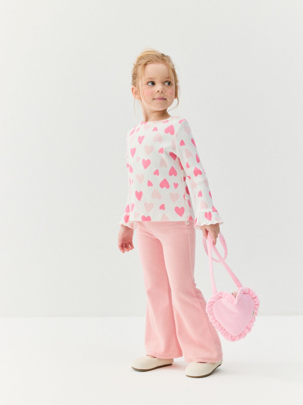 Сумка "Велюровое сердце"