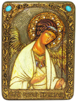 Икона "Ангел Хранитель" 29х21см на натуральном дереве в подарочной коробке