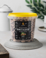 Фисташка соленая обжаренная в скорлупе HoneyForYou, 600 грамм (Турция)