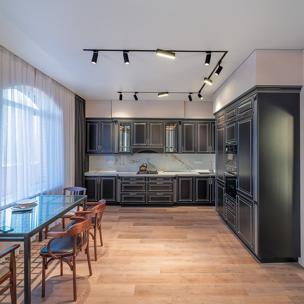 DK6040-BK Трековый светильник IP 20, 24 Вт, LED 4000, черный, алюминий