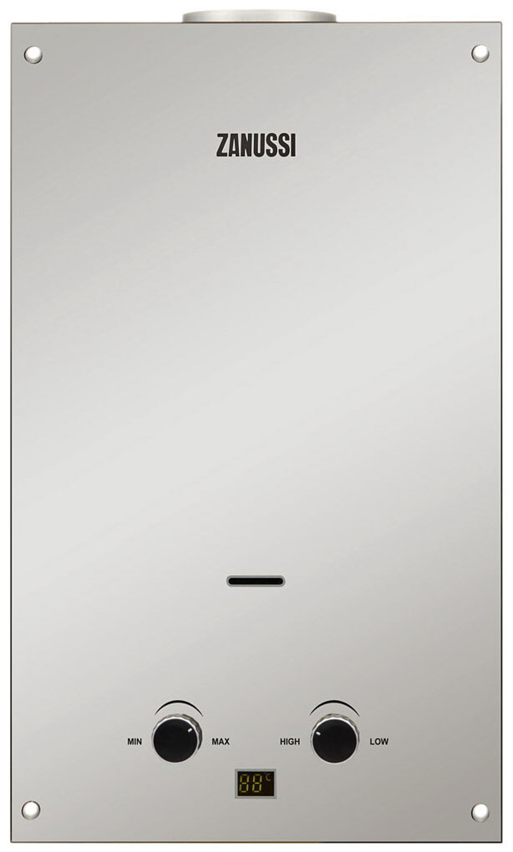 Водонагреватель газовый ZANUSSI GWH 10 Fonte Glass Mirror