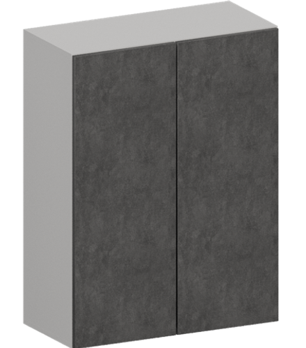 Кухня Модуль ШВ 709 Белый / Бетон