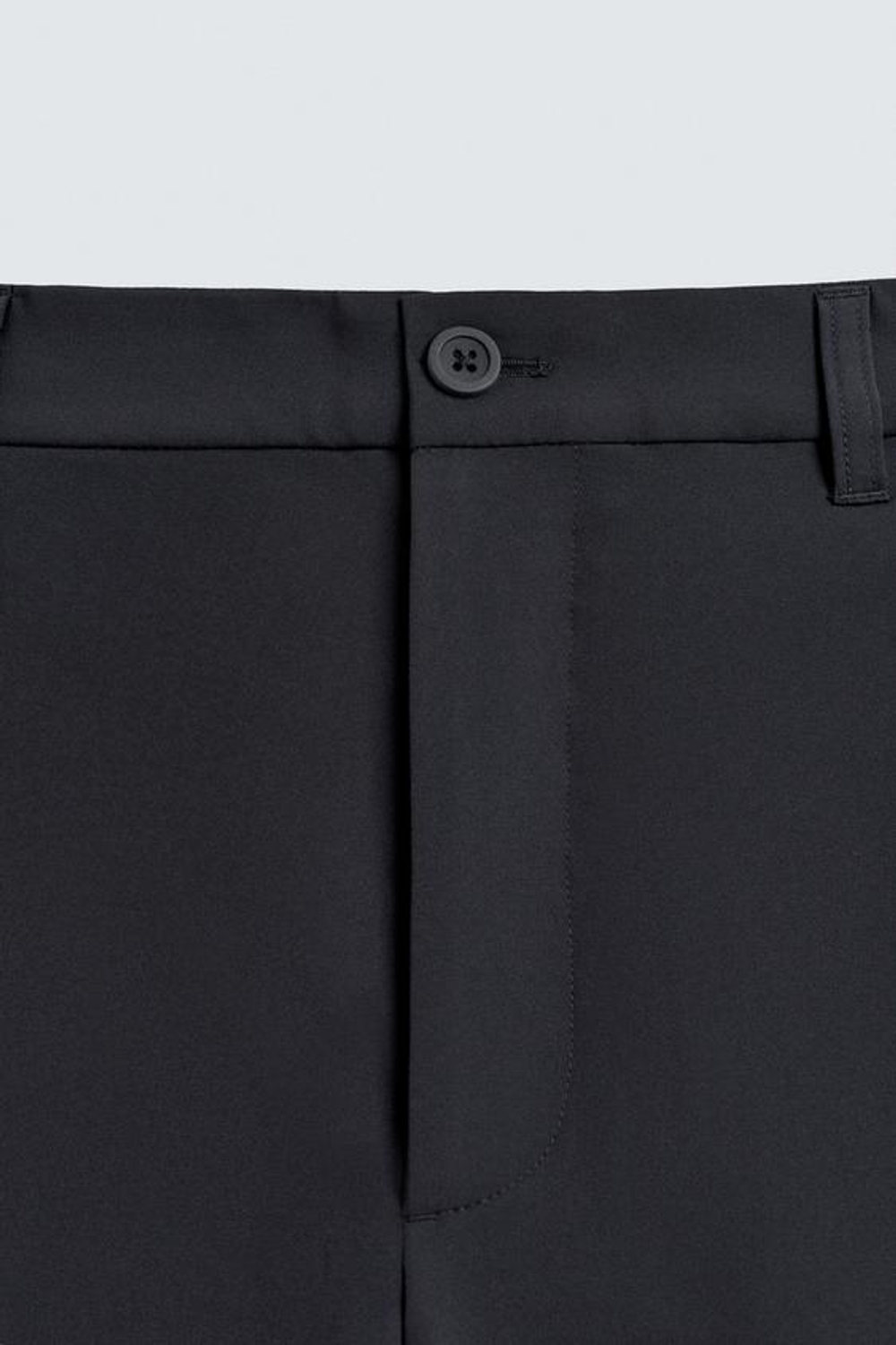 ZARA БРЮКИ REGULAR FIT КОМФОРТНОЙ ПОСАДКИ, МОРСКОЙ СИНИЙ