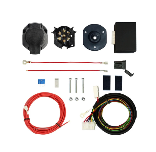 Универсальная электрика к фаркопу с блоком согласования 7 pin, Концепт-Авто арт.KA.SC.7.1