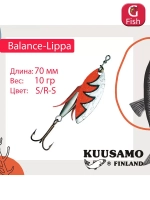 Блесна для рыбалки Balance-Lippa 70 мм вертушка 10 г