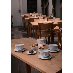 Чайная пара Happy, 200 мл, белая