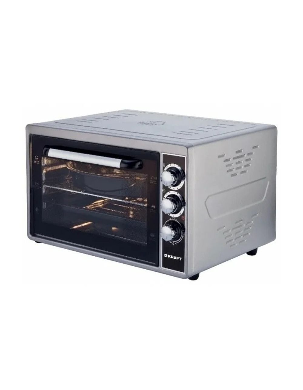 KRAFT KF-MO 3801 GR Мини-печь, 38 л, серый
