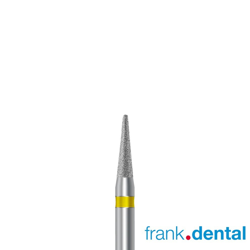 Бор алмазный желтый Frank Dental типа FG - D.852.016.C.FG