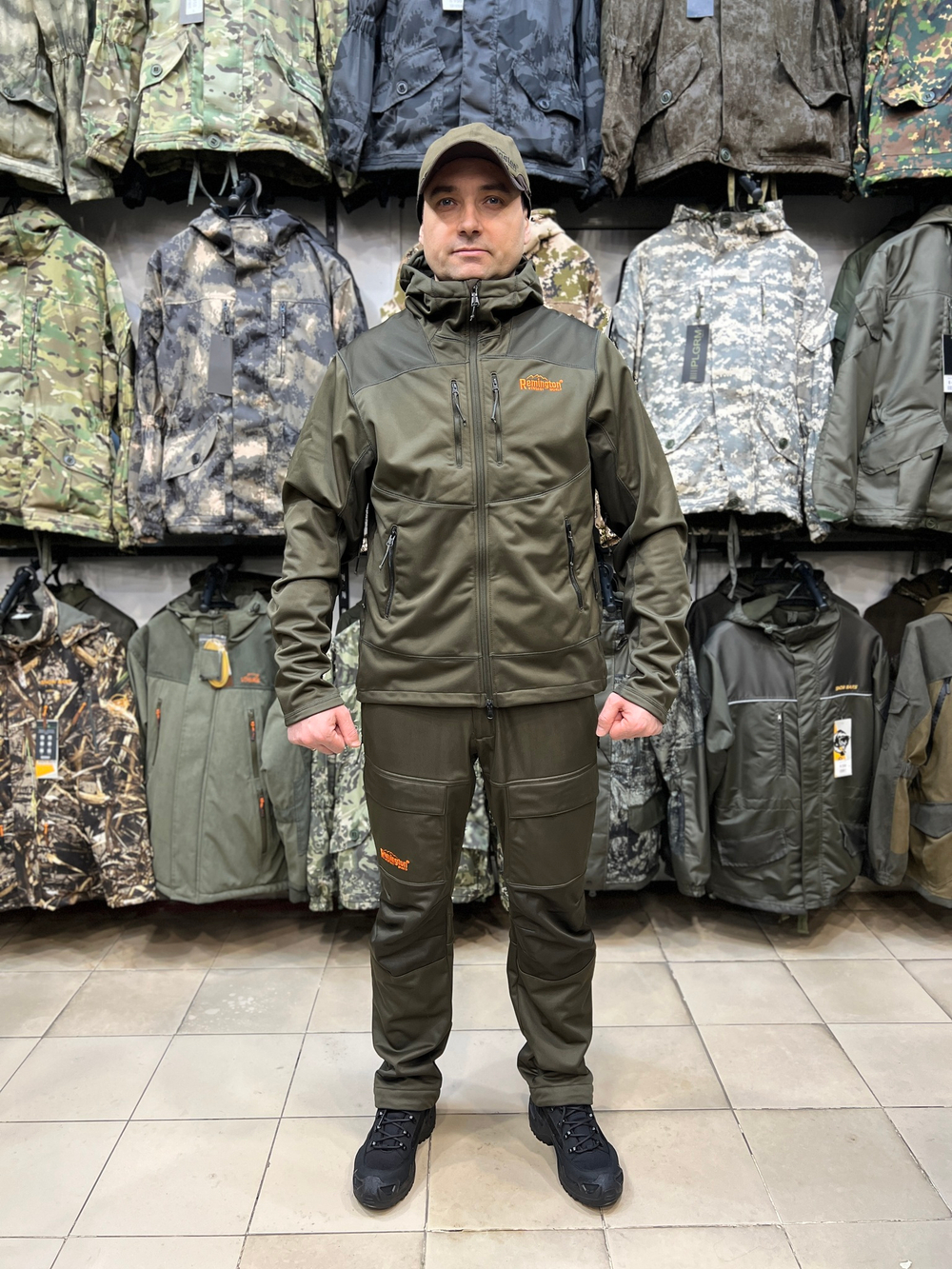 Костюм Remington Stalker Renewed Dark Olive — демисезонный