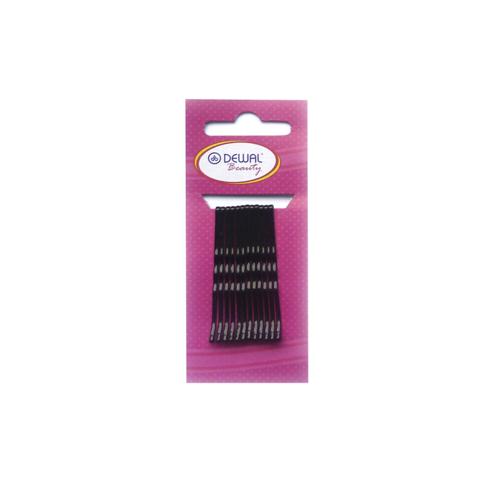 Невидимки-волна Dewal Beauty N-12BLACK, чёрные, 50 мм (12 шт)