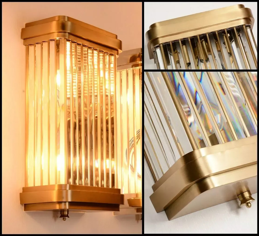 Настенный светильник BRWL7031 gold