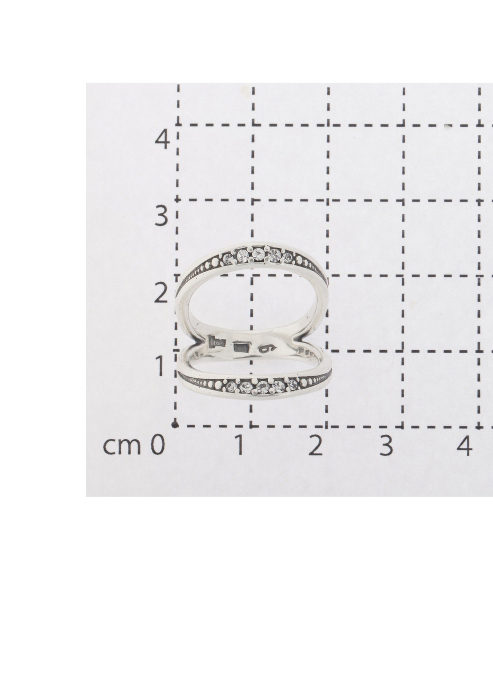 "Окера" кольцо в серебряном покрытии из коллекции "Момент" от Jenavi