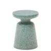 Приставной столик Mesquida из зеленого терраццо Ø 39