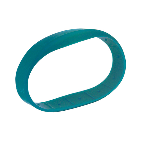 Силиконовый RFID браслет EM-Marine “OFFICE” СИНЕ-ЗЕЛЕНЫЙ, без застежки