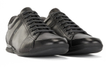 HUGO BOSS low-cut leather sneakers black