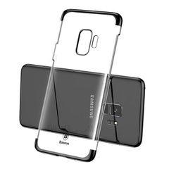 Силиконовый чехол Baseus Glitter Case PC для Samsung Galaxy S9 Plus (Черный)