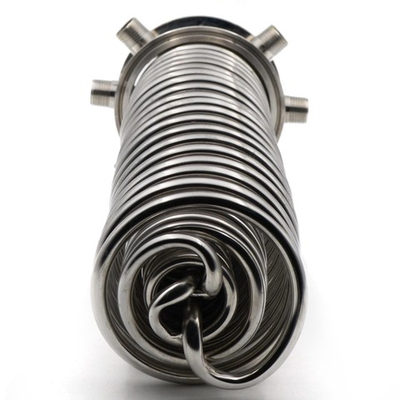 Холодильник димрота трехконтурный 350 мм,  кламп 4 дюйма