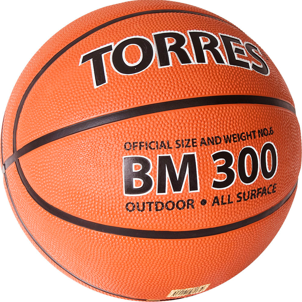 Мяч баскетбольный TORRES BM300, р.6
