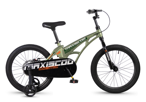 Велосипед 18'' Maxiscoo COSMIC Базовый Оливковый Матовый (2026)