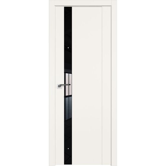 Фото межкомнатной двери экошпон Profil Doors 62U дарквайт стекло чёрный лак