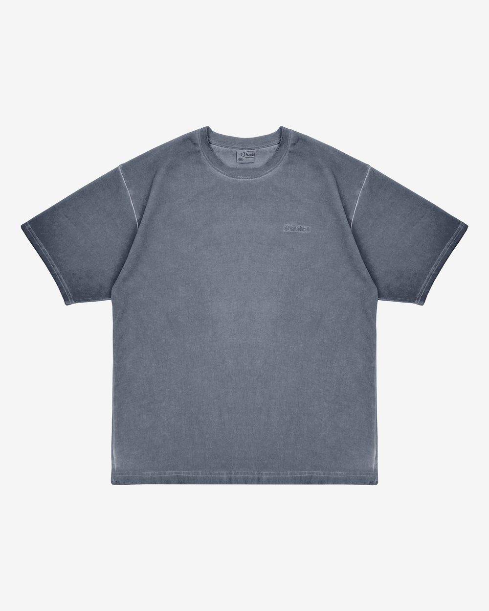 Футболка OG Logo Monochrome Concrete серая