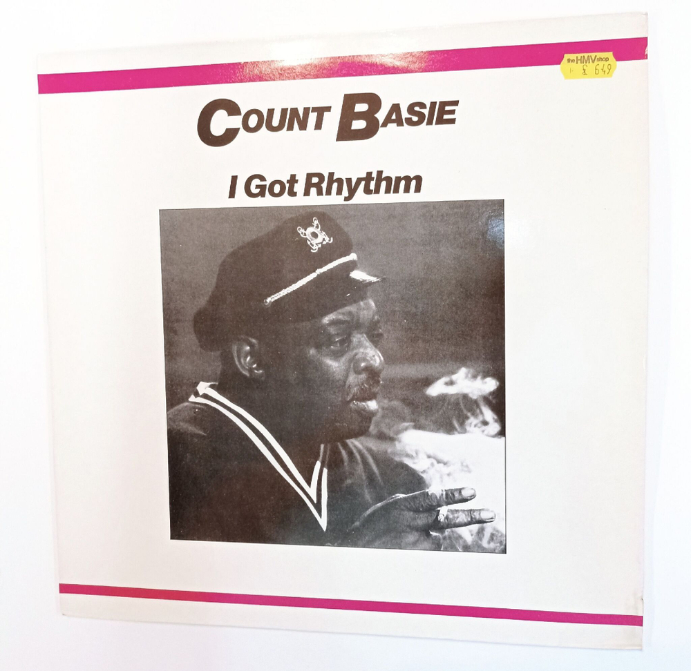 Винтажная виниловая пластинка LP Count Basie I Got Rhythm (UK 1980)