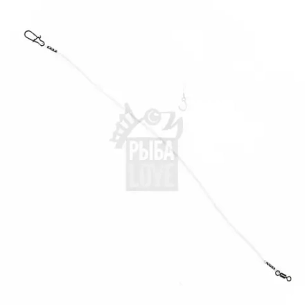 Поводок Kalipso флюорокарбон 30 см 0,6мм  (10 шт.)