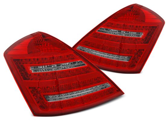 Задние фонари для Mercedes S-Class W221 (05-09) LED динамические красные светлые