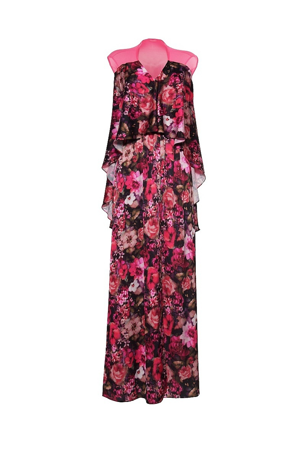 Платье в пол без рукавов 34-15SS