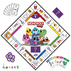 Hasbro - Монополия Джуниор 2в1 F8562 Польская версия! / артикул   F8562  / GTIN 5010996134905