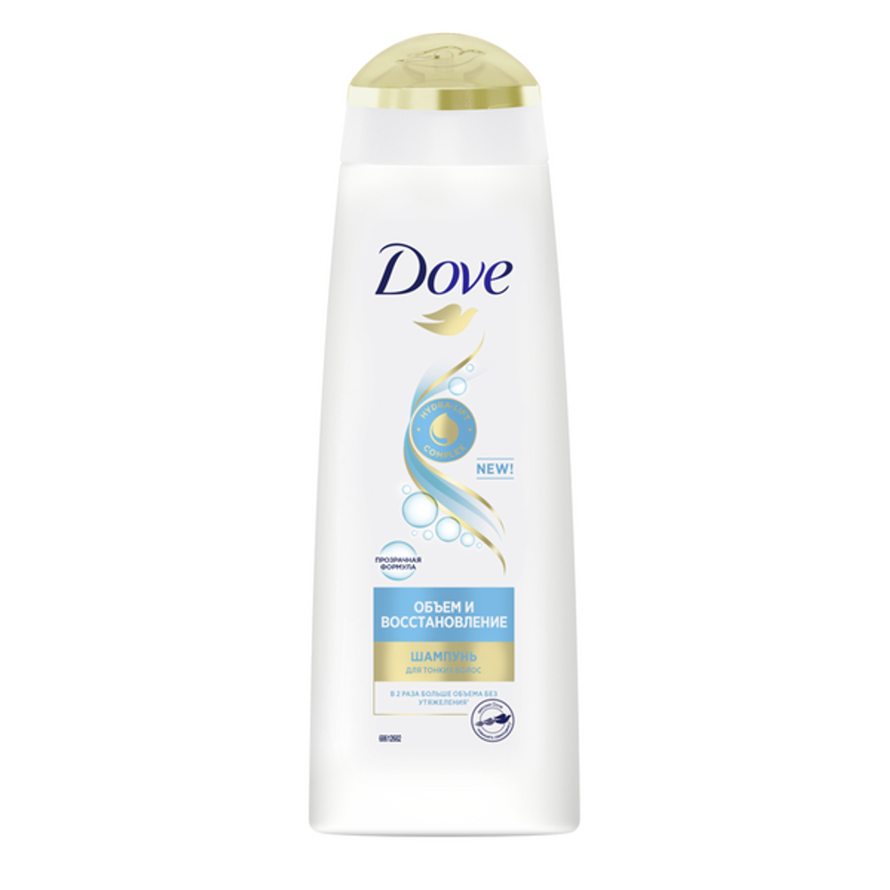 Dove Шамп. Объем и восстановление 250мл *6*12* / 276 / 1932 /
