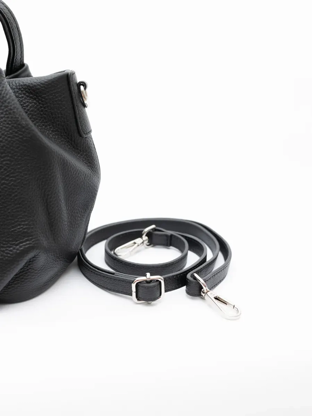 сумка через плечо классическая натуральная кожа