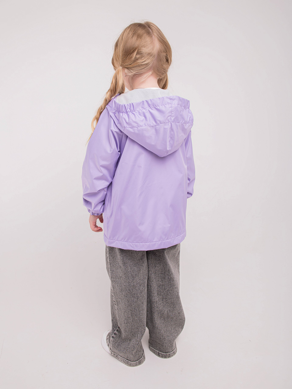 Куртка на флисовой подкладке "Лиловый"