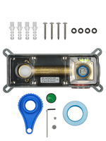 Смеситель для раковины встраиваемый WONZON & WOGHAND DIAMOND, Брашированное золото (WW-88869011-BG)