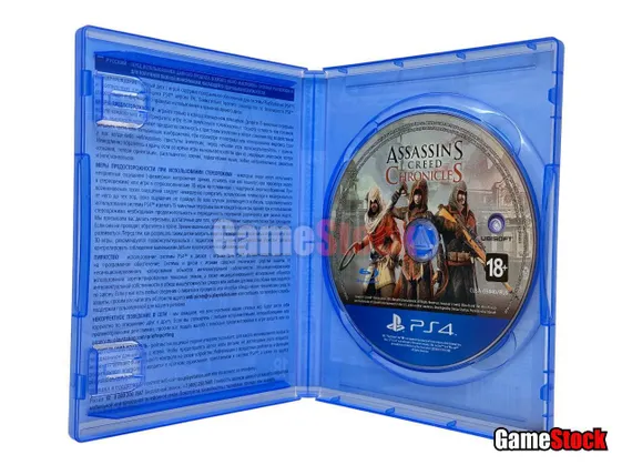 PS4 Assassins Creed Chronicles Трилогия (Б/У, Русские субтитры, CUSA-03440)