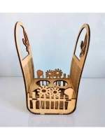 Пасхальный декор под яйца и кулич / Подставка