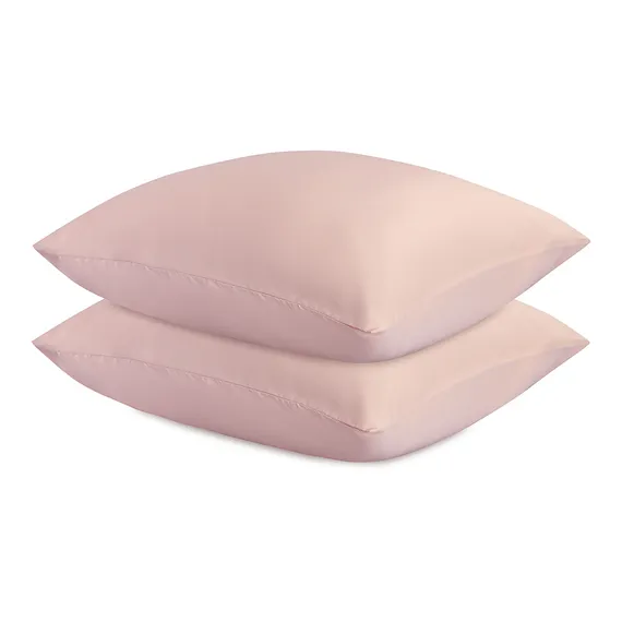 Набор наволочек из премиального сатина цвета пыльной розы из коллекции essential, 50х70 см