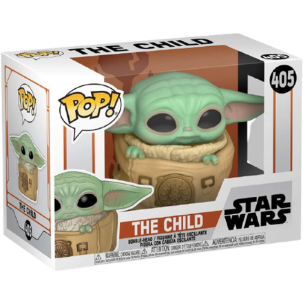 Фигурка Funko POP! Bobble: Star Wars: Mandalorian: Child w/ Bag