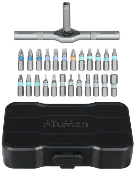 Набор инструментов Xiaomi Mijia DUKA 24 In 1 RS1 Multipurpose Ratchet Screwdriver Set (24 предм.)