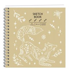 Скетчбуки (190х190), 30л-DRAFT and CRAFT. Дизайн 8